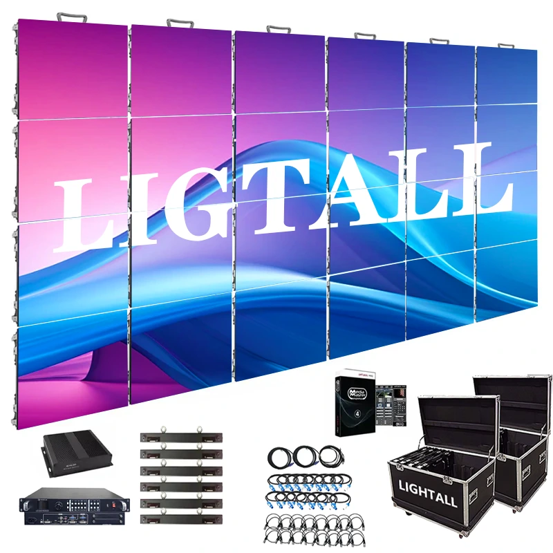 P3.91 Indoor LED Wall (3x2m)
